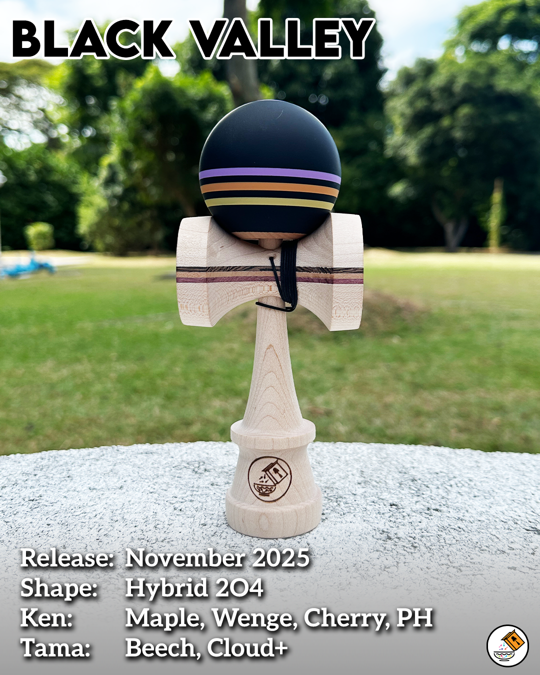 Black Valley - Hybrid 2O4 Shape – CerealKendama