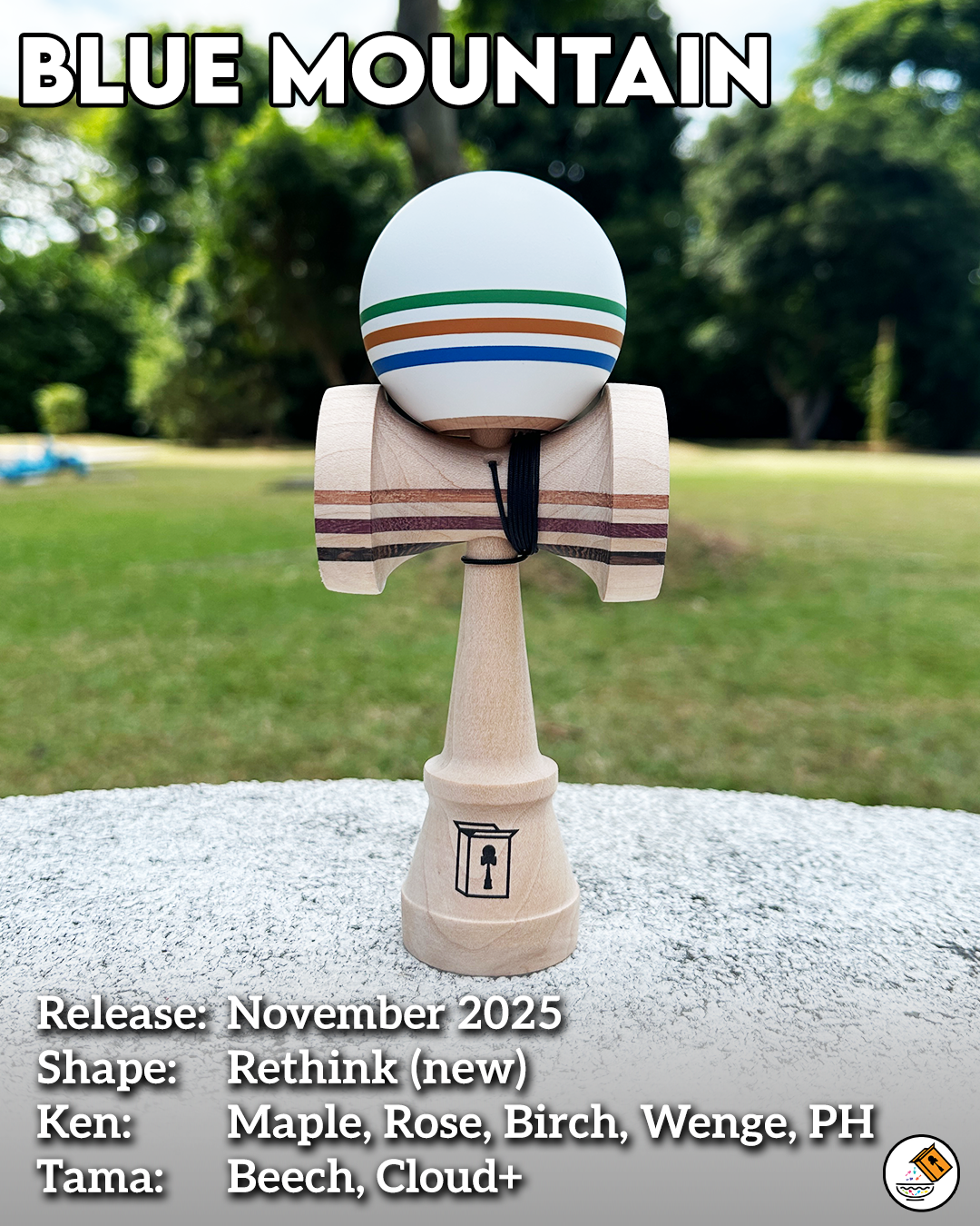 Blue Mountain - Rethink Shape – CerealKendama Blue Mountain - Rethink Shape – CerealKendama