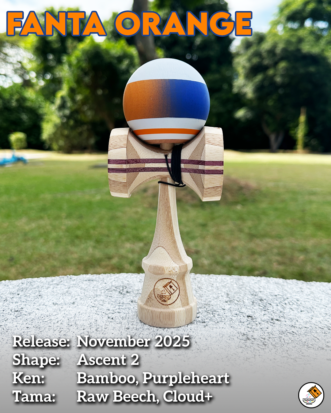 Fanta Orange - Ascent 2 Shape – CerealKendama