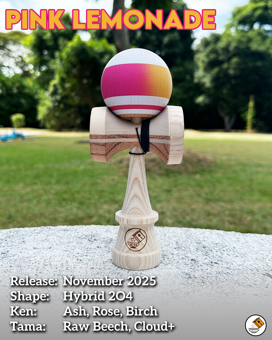 Pink Lemonade - Hybrid 2o4 Shape – CerealKendama