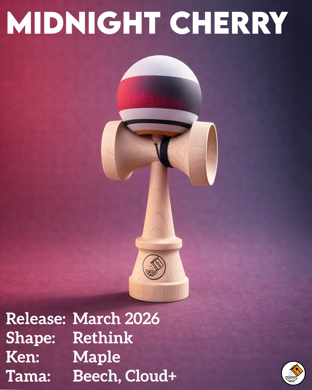 Midnight Cherry - Rethink Shape – CerealKendama
