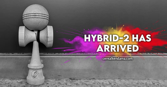 Hybrid-2 Has Arrived - New Cereal Kendama 2022 Shape