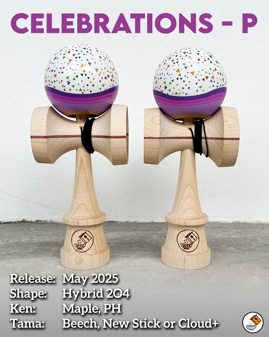 Celebrations Purple - Hybrid 2o4 Shape