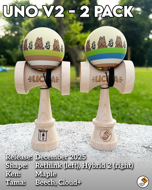 Uno Mod v2 - 2 Kendama Pack