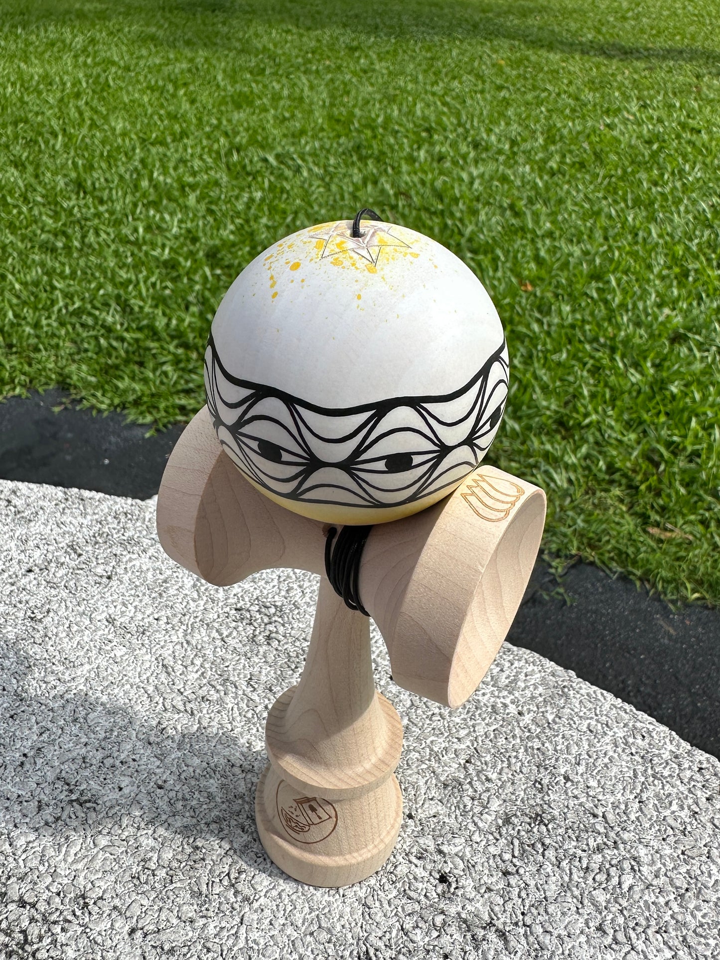 ISR x Cereal Custom 8 - Hybrid 2o4 Shape (Rhino Clear, weight matched)