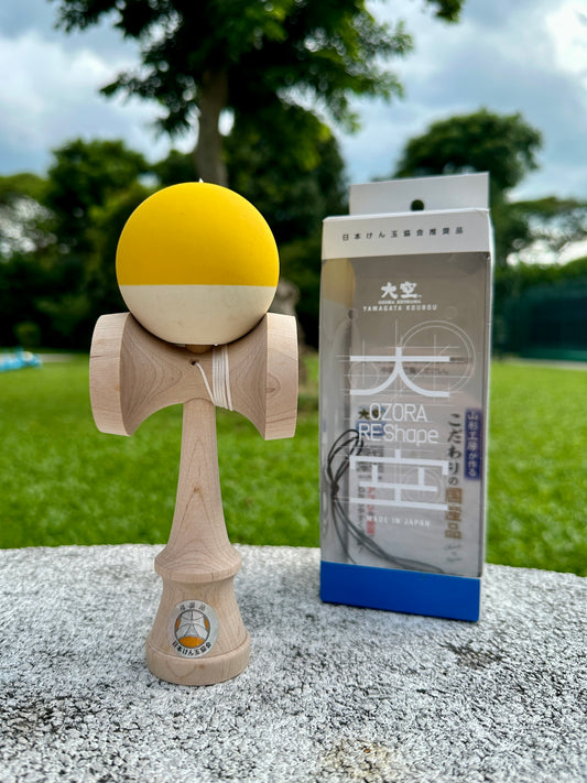 Ozora Kendama Yellow Reshape 3