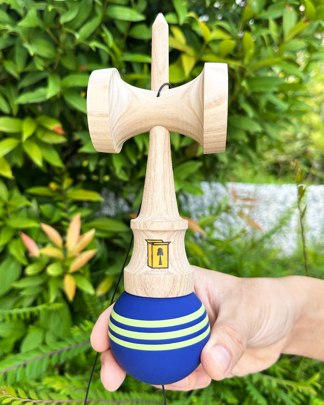 Navy Lime - Trinity Shape